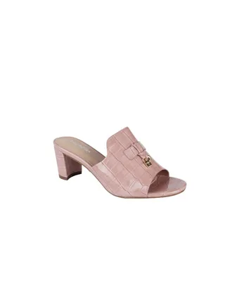Michelle Morgan Ladies Mid Heel 213RC192 Pink 