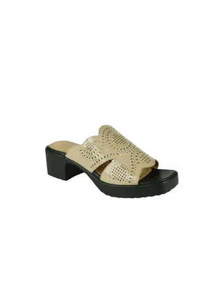 Michelle Morgan Ladies Block Heel 2307-6 Brown 