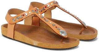 Enavy leather thong sandals