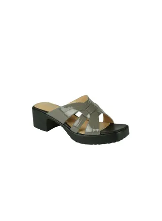 Michelle Morgan Ladies Block Heel 2307-5 Grey 