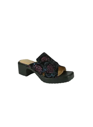 Michelle Morgan Ladies Block Heel 2307-7 Blue 