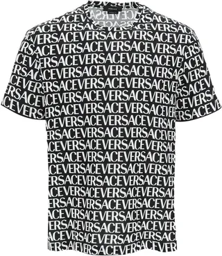 Versace All-Over Logo T-Shirt