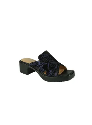 Michelle Morgan Ladies Block Heel 2307-7 Black 