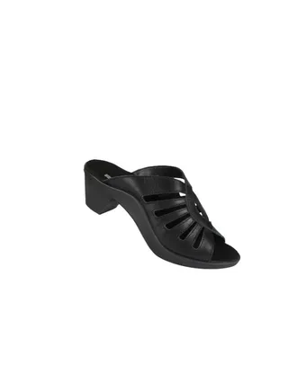 Romika Ladies Block Heel Sandals 27029-AR491 100 Black 