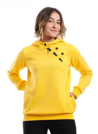 WomenHoodie With Front Pockets 