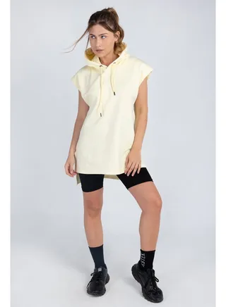 Women SLEEVELESS HOODIE 