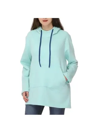 Long Sleeves Hoodie Green 