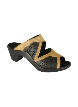 Romika Ladies Block Heel Sandals  Camel 36 