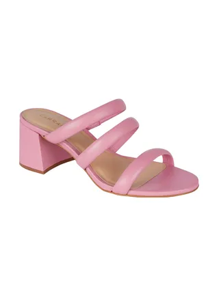205-6 Carrano Ladies Open Back Strappy Heeled Sandals 312021 Cab0523 