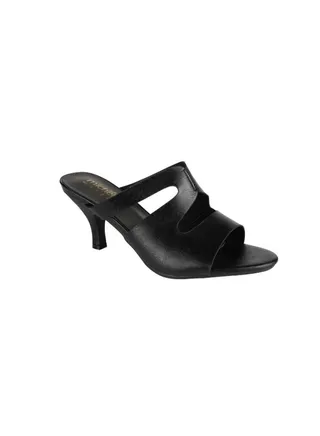 Michelle Morgan Ladies Kitten Heel 213RC003 Black 