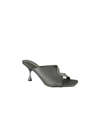 Michelle Morgan Ladies Kitten Heel 213RJ772 Grey 