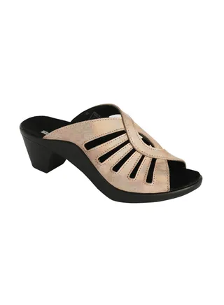 Romika Ladies Block Heel Sandals  Rose 36 
