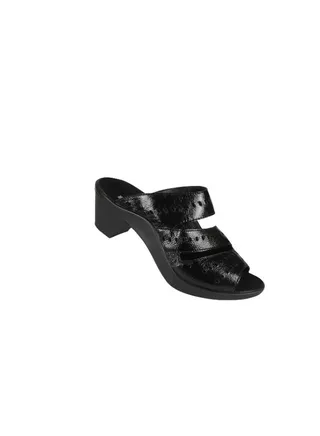 Romika Ladies Block Heel Sandals 27162-AR544 100 Black 