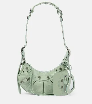 Le Cagole XS leather shoulder bag
