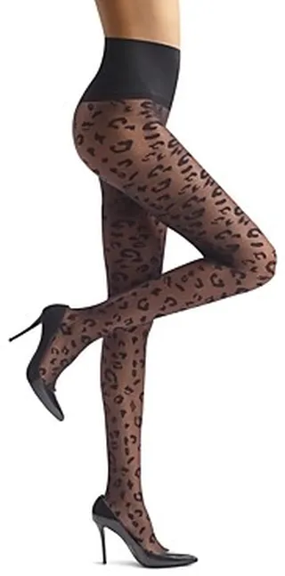 Commando Leopard Sheer Tights