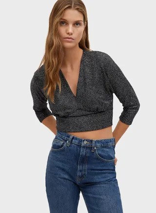 Printe Crop Top 