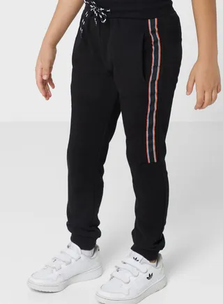 Cut & Sew Jogger With Tape