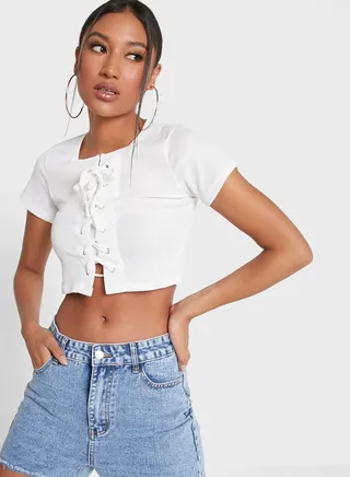 String Tie Up Top 