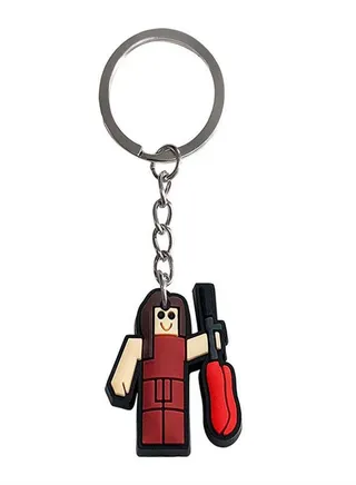 Roblox Keychain Car key School Bag Pendant 