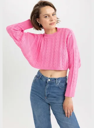 Regular Fit Crew Neck Sweater 