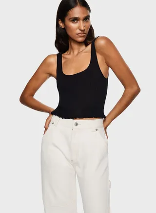 Knitted Crop Top 