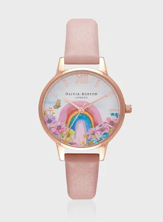 Nhs Rainbow Analog Watch
