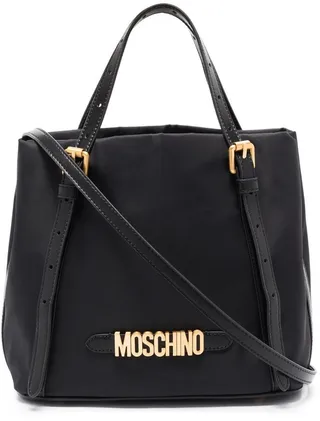 Logo-Plaque Tote Bag