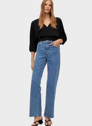 V-Neck Crop Top 