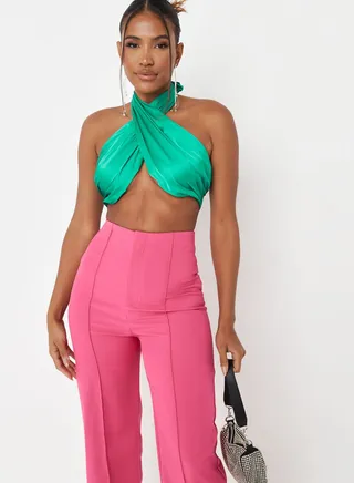 Halter Neck Crop Top 