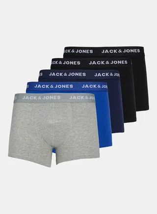 Pack of 5 - Waistband Logo Detail Trunks