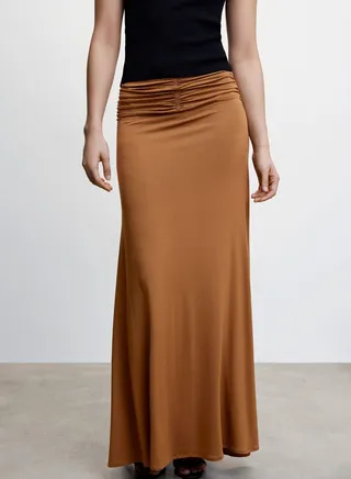 Ruched Waist Skirt 