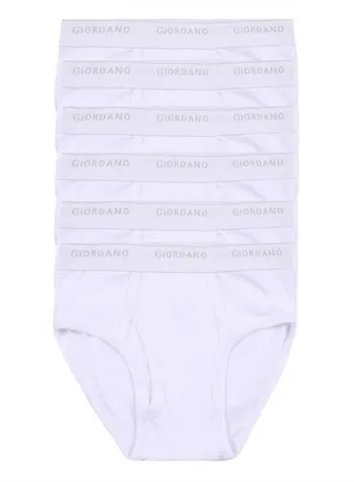 Solid Classic Briefs (6-packs) 