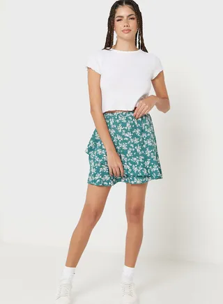 Printed Skirt 