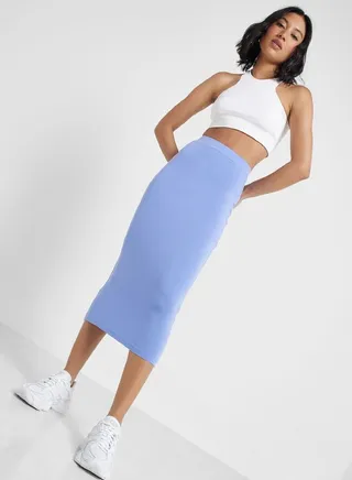 Tube Midi Skirt 