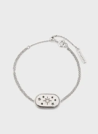 Celestial North Star Oval Bracelet