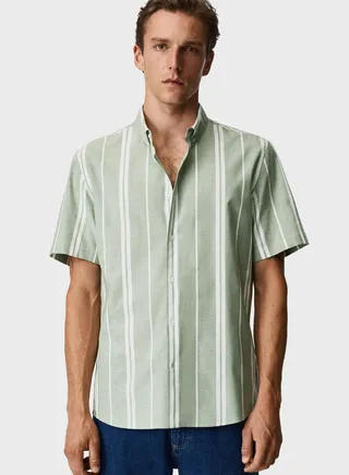 Striped Regular Fit Shirt 