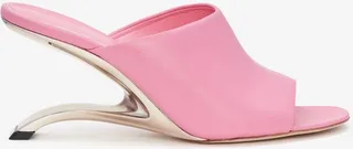 Women's Arc Mule In Sugar Pink