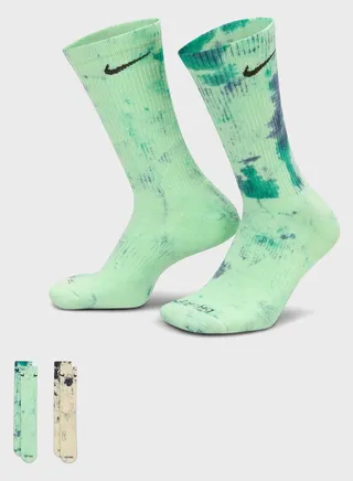 2 Pack Everyday Cush Crew Socks