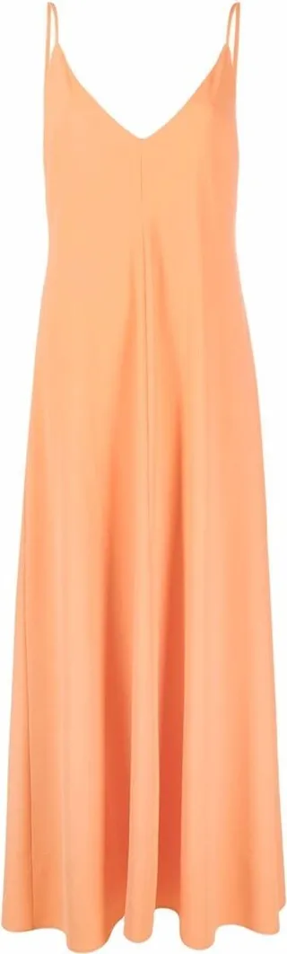 V-neck backless dress