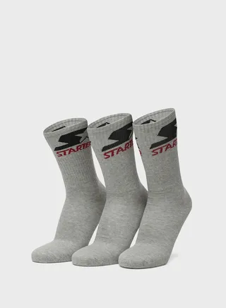 3 Pack Logo Crew Socks 