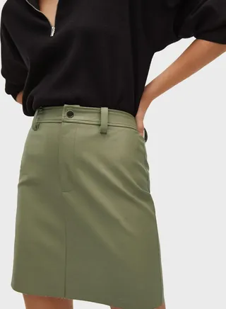 High Waist Mini Skirt 