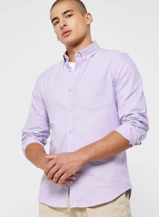 Long Sleeve Oxford Shirt 