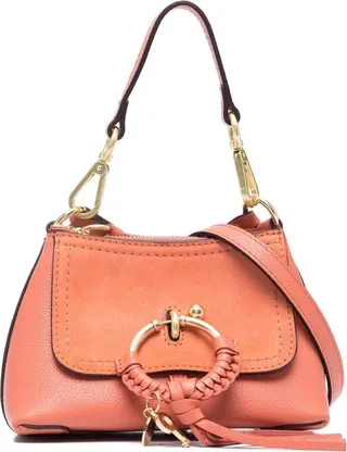 Mini Joan leather crossbody bag