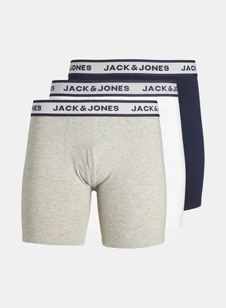 Pack of 3 - Printed Waistband Boxer Brief 