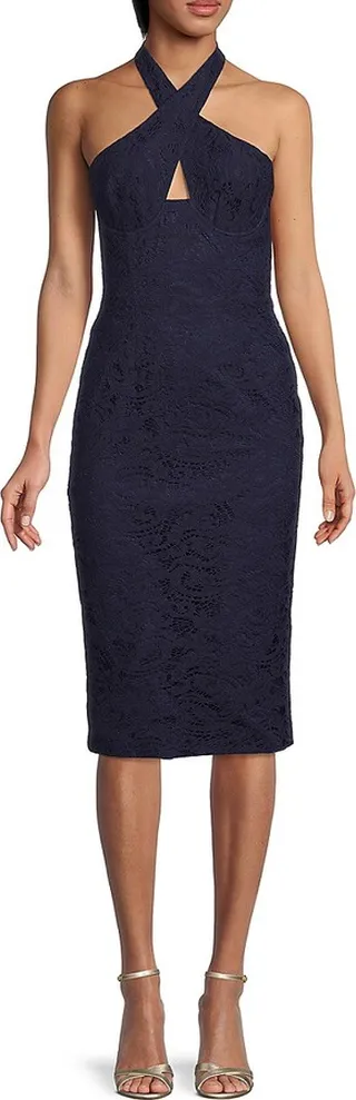 Riviera Lace Corset Dress