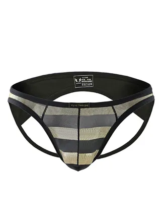 Brief for Men Breathable Comfortable Skin-Friendly Soft Stylish Bulge Pouch Short Underwear for Male 1 Pack 