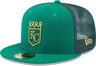 Men's New Era Kelly Green Kansas City Royals 2023 St. Patrick's Day 59FIFTY Fitted Hat