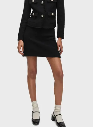 High Waist Mini Skirt 