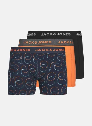 Pack Of 3 - Assorted Printed Trunks 