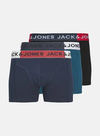 Pack Of 3 - Logo Waistband Trunks 